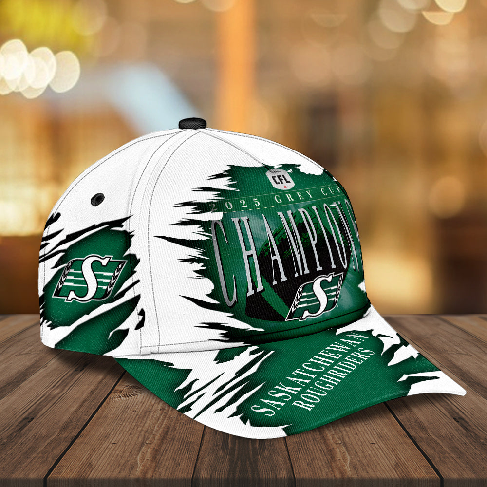 Saskatchewan Roughriders 2025 Grey Cup Champions Classic Cap – MAITM13818
