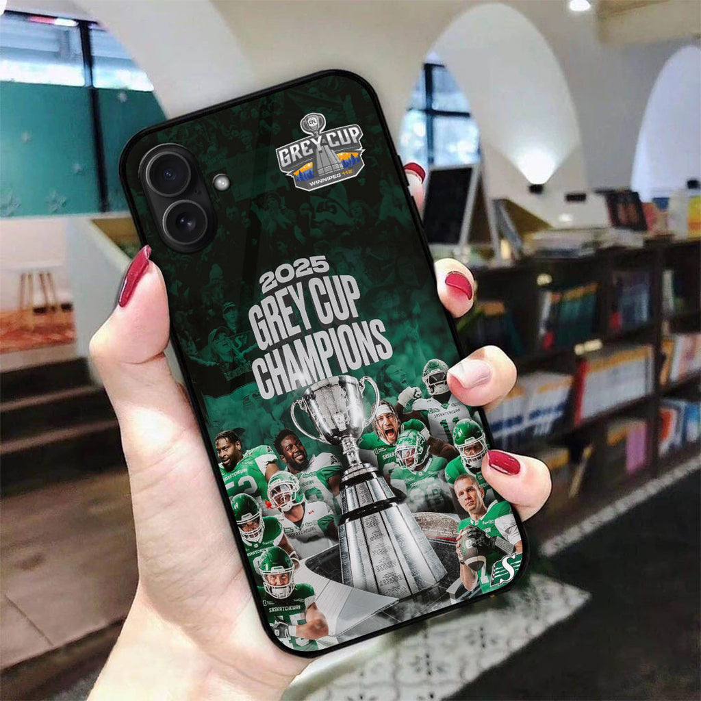 Saskatchewan Roughriders 2025 Grey Cup Champions Phone Case – MAITM13817