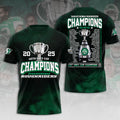 Saskatchewan Roughriders 2025 Grey Cup Champions 3D Apparel – HOATT14698