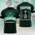 Saskatchewan Roughriders 2025 Grey Cup Champions 3D Apparel – MAITM13819