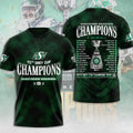 Saskatchewan Roughriders 2025 Grey Cup Champions 3D Apparel – MAITM13820