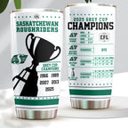 Saskatchewan Roughriders 2025 Grey Cup Champions Tumbler Cup – HOATT14792