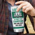 Saskatchewan Roughriders 2025 Grey Cup Champions Tumbler Cup – HOATT14887
