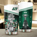 Saskatchewan Roughriders 2025 Grey Cup Champions Tumbler Cup – MAITM13909
