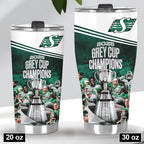 Saskatchewan Roughriders 2025 Grey Cup Champions Tumbler Cup – HOATT14772
