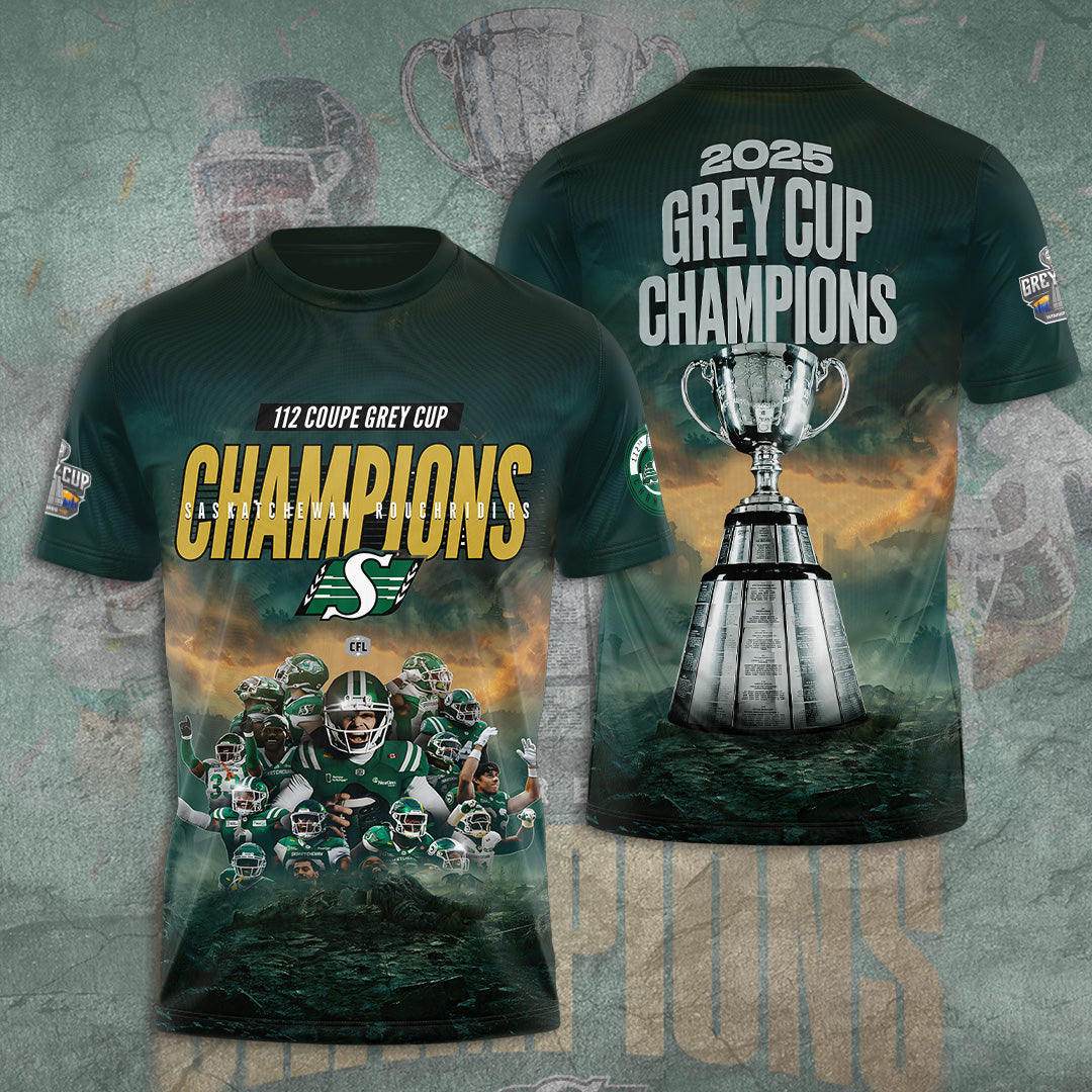 Saskatchewan Roughriders 3D Apparel – GNE4716