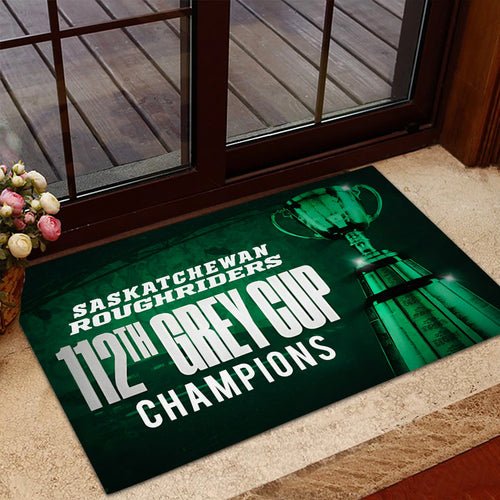 Saskatchewan Roughriders Doormat – TMTHU2507