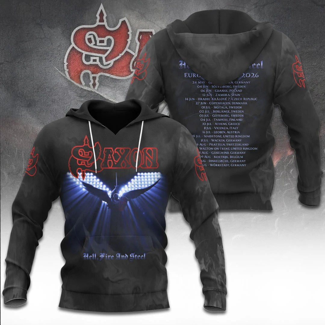 Saxon Hell, Fire and Steel 2026 3D Apparel – TANTN25387