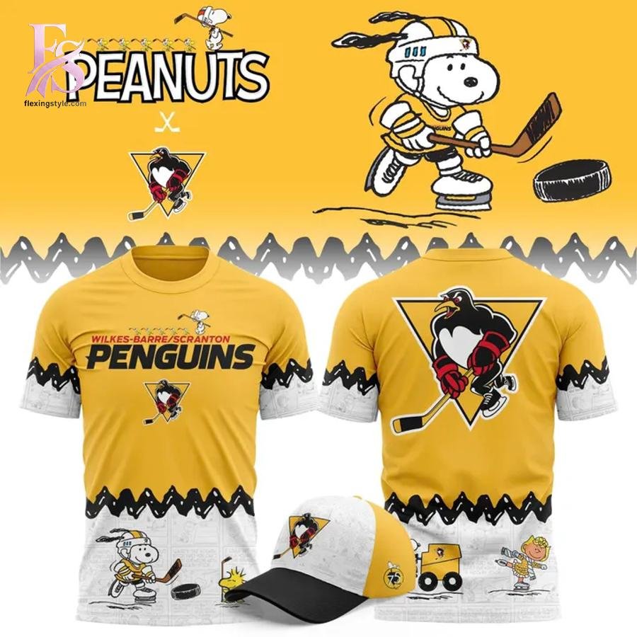 Scranton Penguins Peanuts Night Snoopy 2026 Hoodie