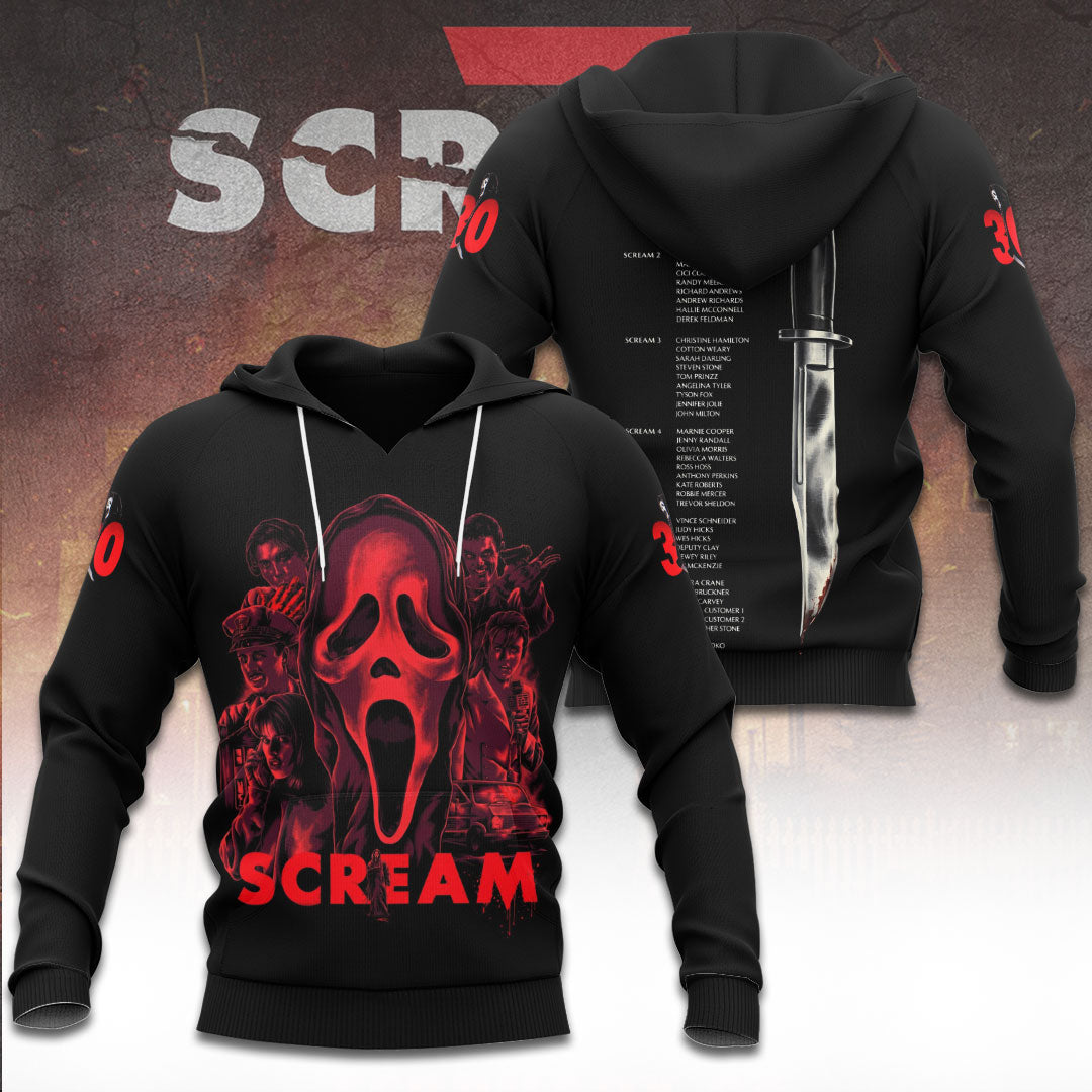 Scream 30th Anniversary 2026 3D Apparel – TANTN21573