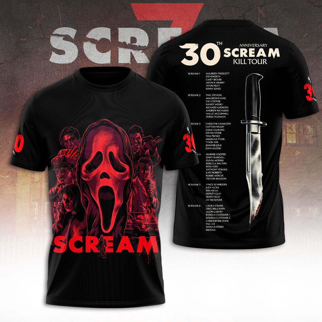 Scream 30th Anniversary 2026 3D Apparel – TANTN21573