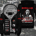 Scream 30th Anniversary 3D Fleece Zip Hoodie – TMTHU4412