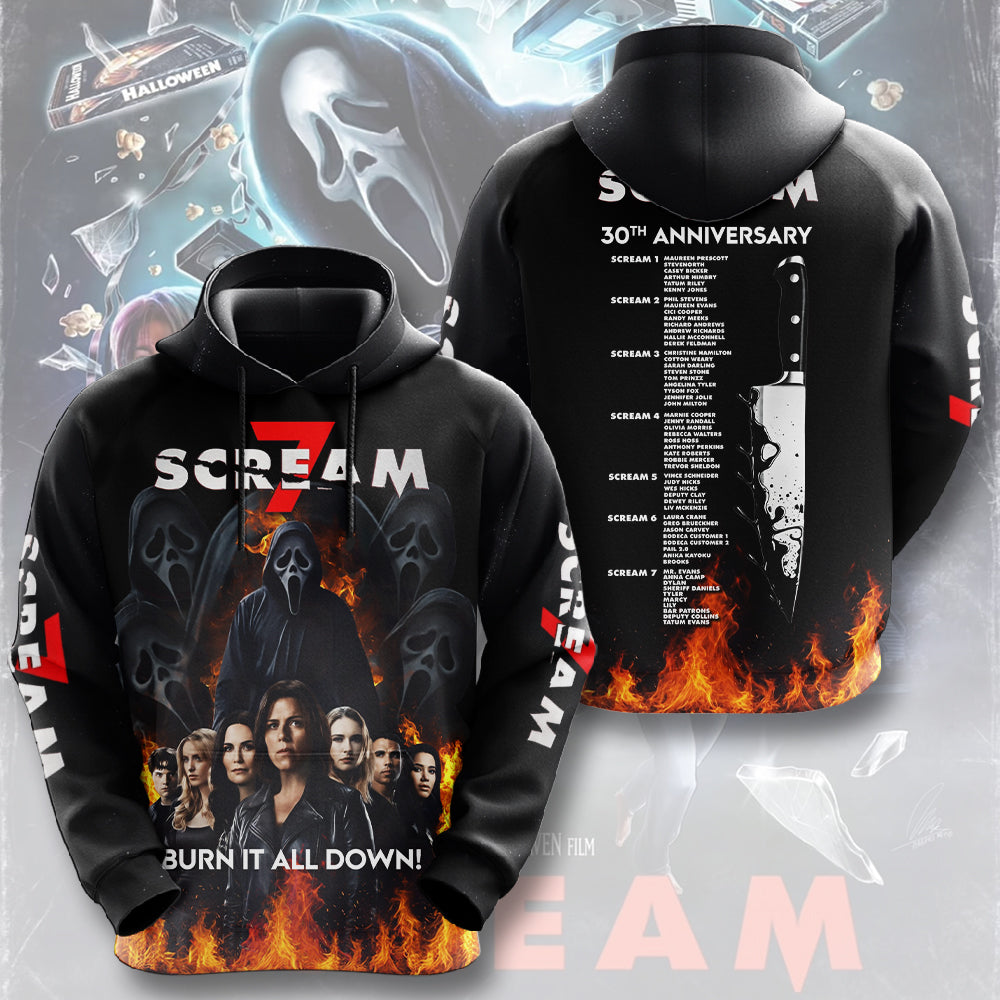 Scream 30th Anniversary 3D Apparel – GNE5922