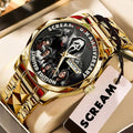 Scream 30th Anniversary Alloy Luxury Quartz Watch – TMTHU4211
