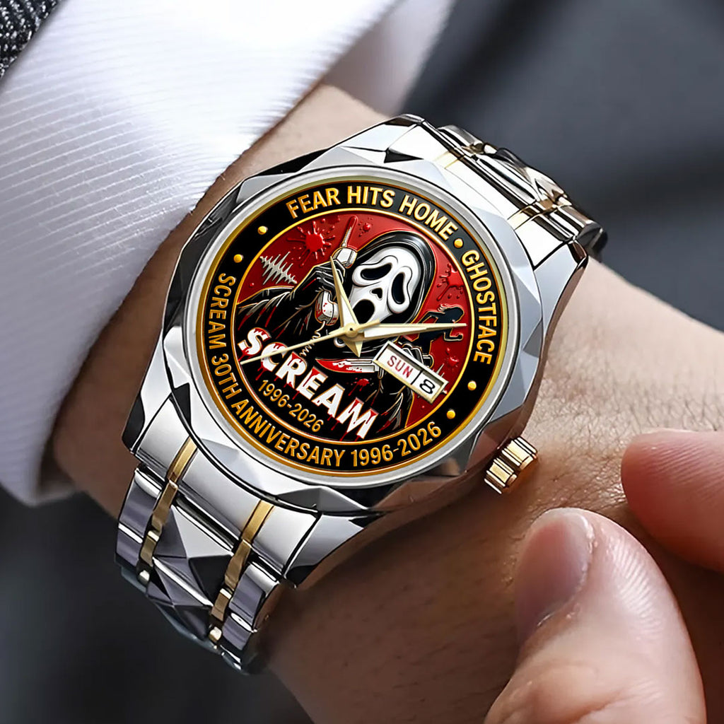 Scream 30th Anniversary Alloy Luxury Quartz Watch – HOATT16937