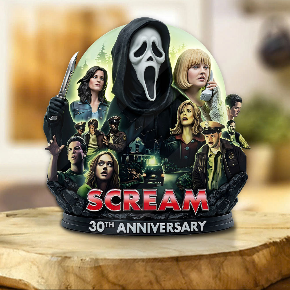Scream 30th Anniversary Custom Shape Acrylic Plaque – GNE5921
