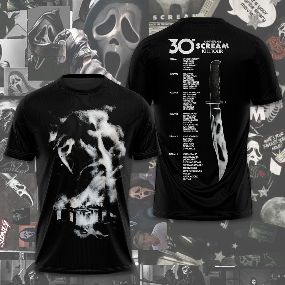 Scream 30th Anniversary 3D Apparel – GNE5136