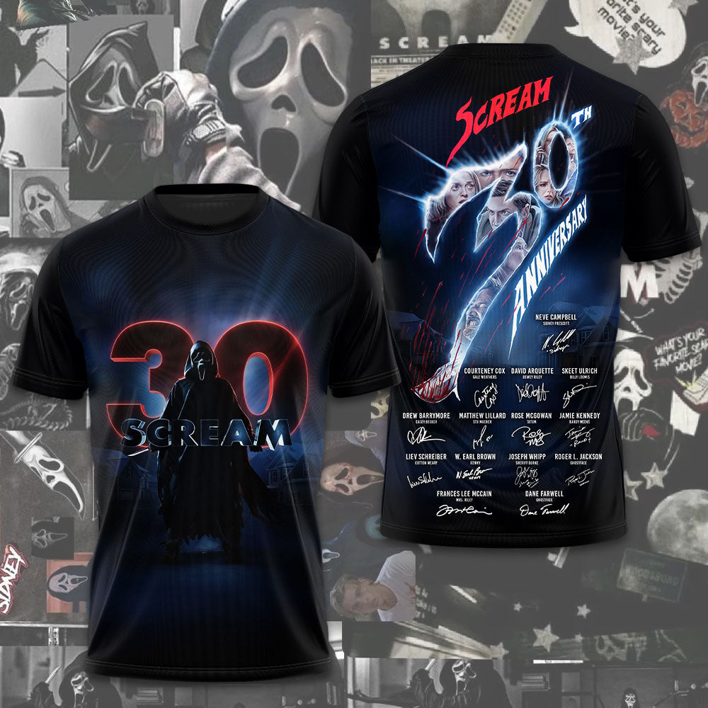 Scream 30th Anniversary 3D Apparel – TMTHU4373
