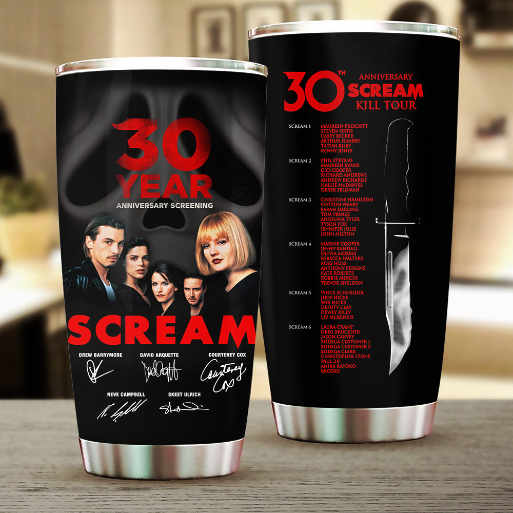Scream 30th Anniversary Tumbler Cup – TMTHU4080