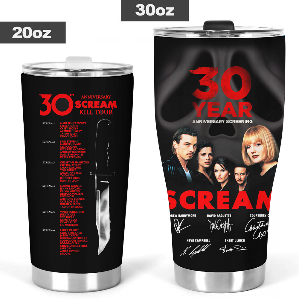 Scream 30th Anniversary Tumbler Cup – TMTHU4080