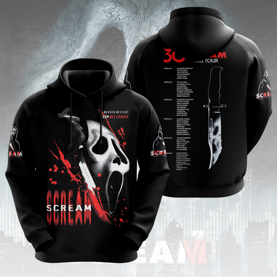 Scream 30th Anniversary 3D Apparel – HOATT16341