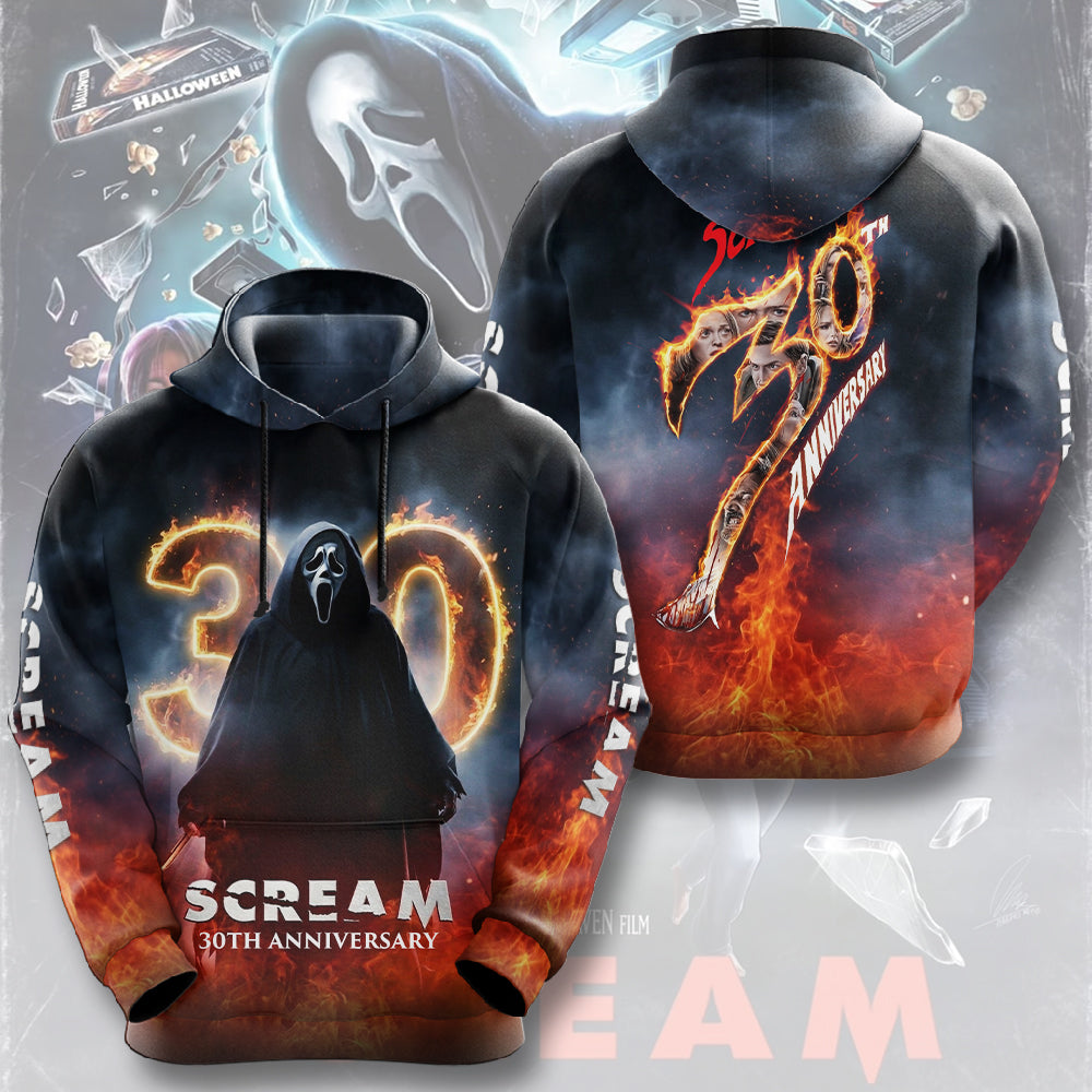 Scream 30th Anniversary 2026 3D Apparel – TMTHU4378