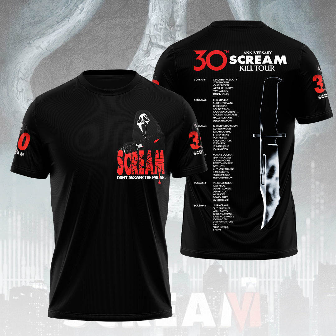 Scream 30th Anniversary 3D Apparel – HOATT16376