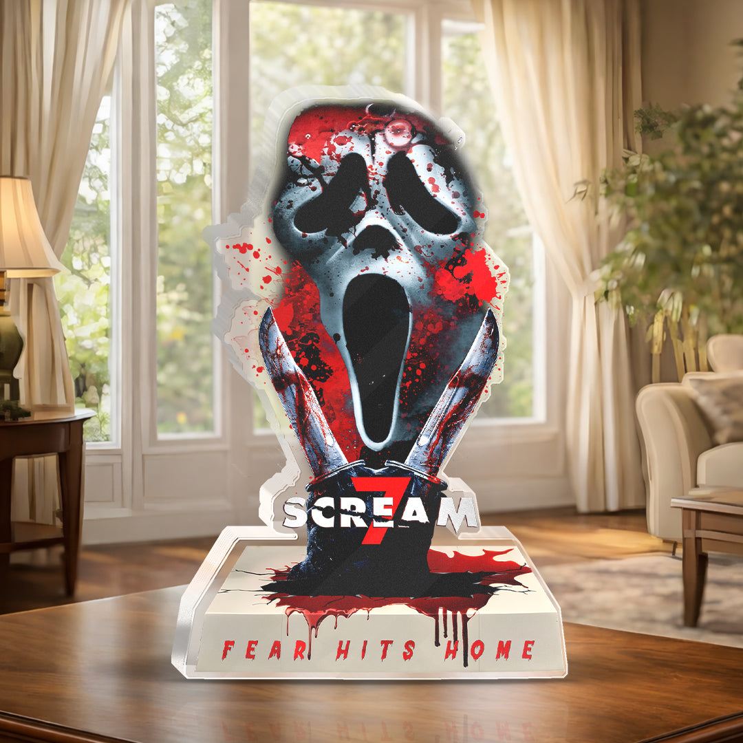 Scream Custom Shape Acrylic Plaque – HOATT16358