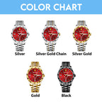 Scuderia Ferrari x Lewis Hamilton Alloy Luxury Quartz Watch – TMTHU4401