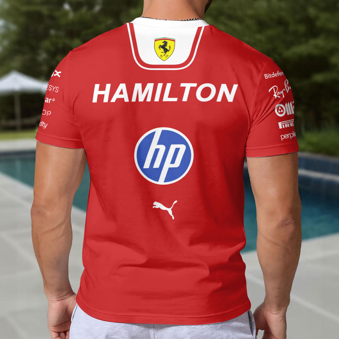 Scuderia Ferrari x Lewis Hamilton 2026 3D Apparel – HOATT15772