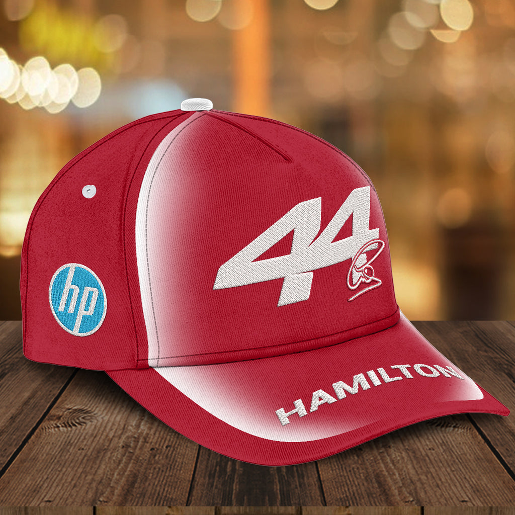Scuderia Ferrari x Lewis Hamilton 3D Embroidered Cap – HOATT16154