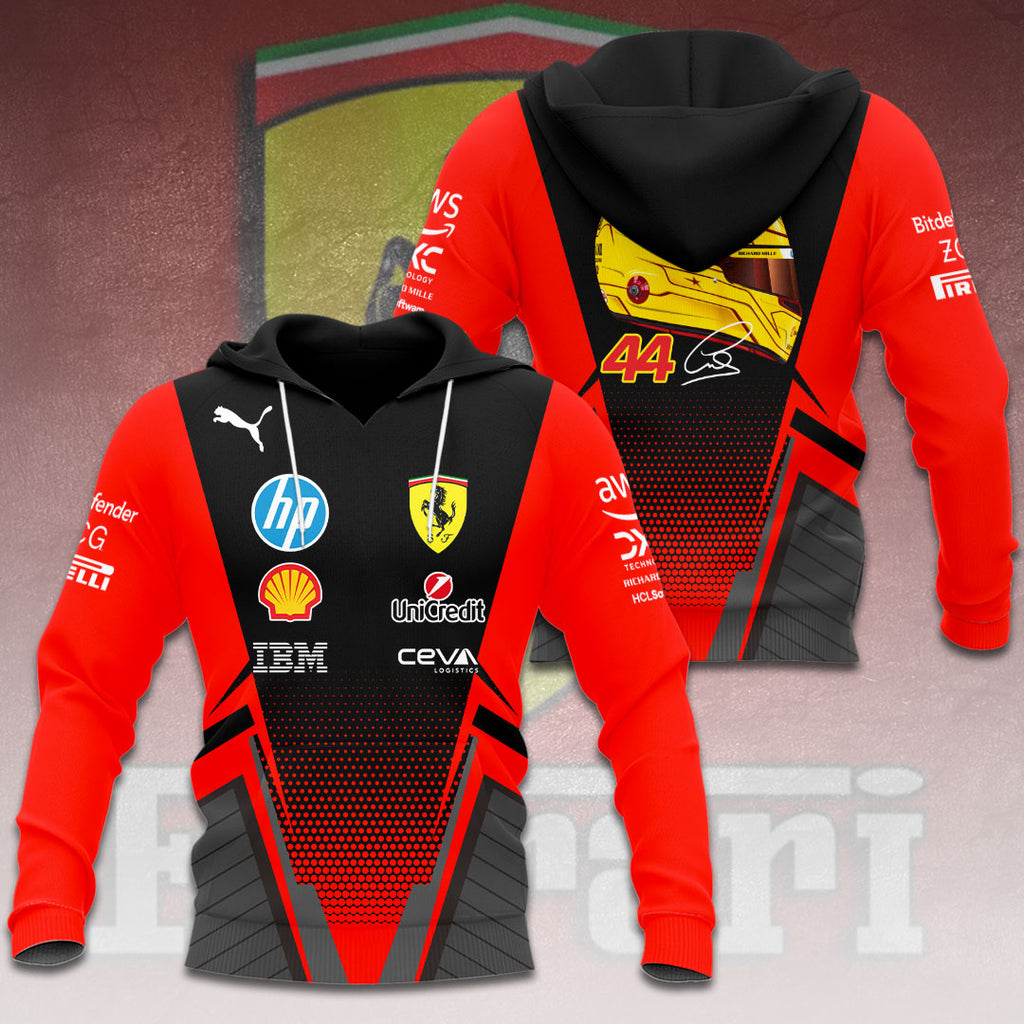 Scuderia Ferrari x Lewis Hamilton 3D Apparel – HOATT 9923
