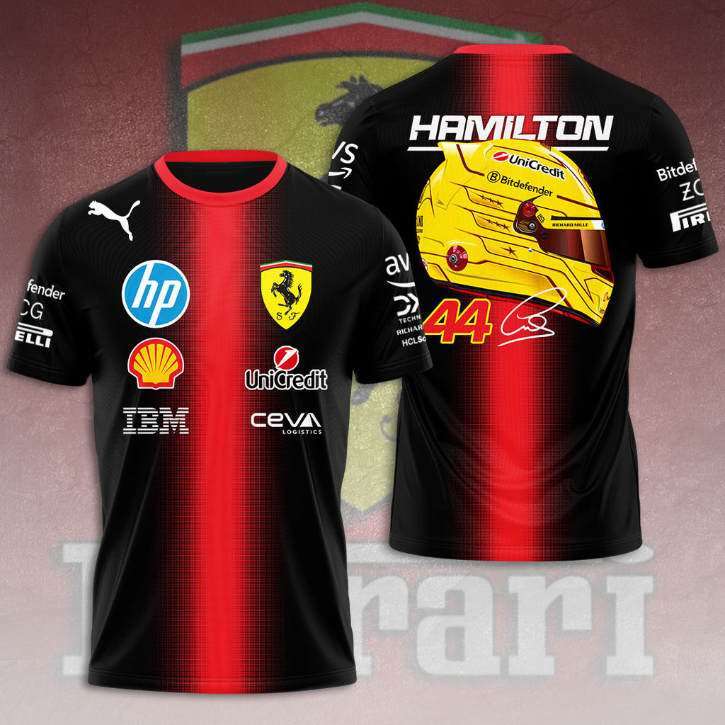 Scuderia Ferrari x Lewis Hamilton 3D Apparel – HOATT 9491