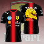 Scuderia Ferrari x Lewis Hamilton 3D Apparel – HOATT 9491