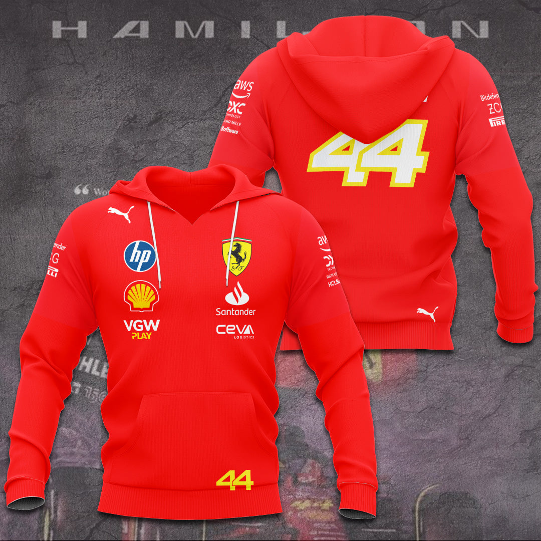 Scuderia Ferrari x Lewis Hamilton 3D Apparel – TANTN 9876