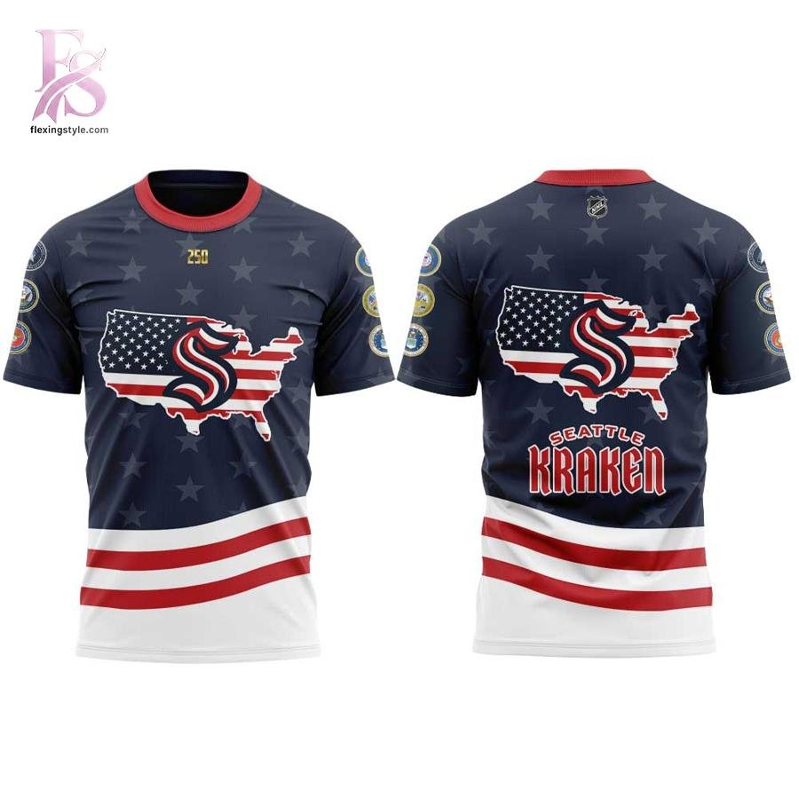 Seattle Kraken Military Appreciation 2026 Shirt
