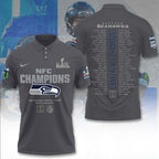 Seattle Seahawks 2025 NFC Champions 3D Apparel – TANTN20654