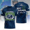 Seattle Seahawks 2025 NFC Champions 3D Apparel – TANTN20660