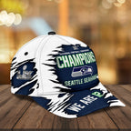 Seattle Seahawks 2025 NFC Champions Classic Cap – MAITM14616