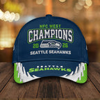 Seattle Seahawks 2025 NFC West Champions Classic Cap – HOATT15747