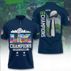 Seattle Seahawks 2025 Super Bowl LX Champions 3D Apparel – TANTN20973