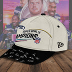 Seattle Seahawks 2025 Super Bowl LX Champions Classic Cap – TMTHU3871