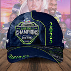 Seattle Seahawks 2025 Super Bowl LX Champions Classic Cap – TMTHU4005