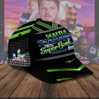 Seattle Seahawks 2025 Super Bowl LX Champions Classic Cap – TMTHU4065