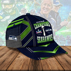 Seattle Seahawks 2025 Super Bowl LX Champions Classic Cap – HOATT16205