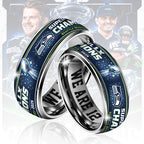 Seattle Seahawks 2025 Super Bowl LX Champions Custom Alloy Ring – TANTN21028