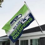 Seattle Seahawks 2025 Super Bowl LX Champions 3D Double-side House Flag – TANTN20979