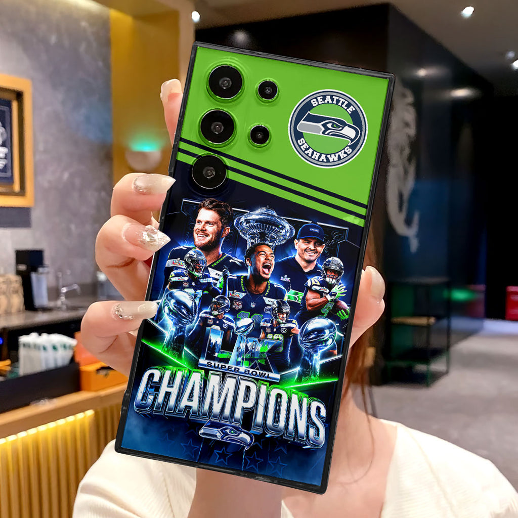 Seattle Seahawks 2025 Super Bowl LX Champions Phone Case – HOATT16169