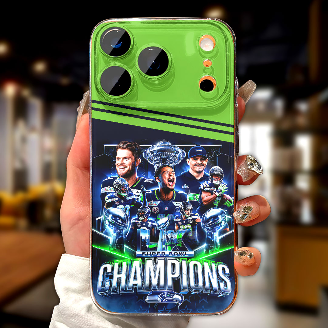 Seattle Seahawks 2025 Super Bowl LX Champions Phone Case – HOATT16169