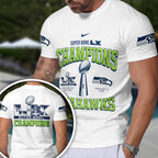 Seattle Seahawks 2025 Super Bowl LX Champions 3D Apparel – HOATT16207